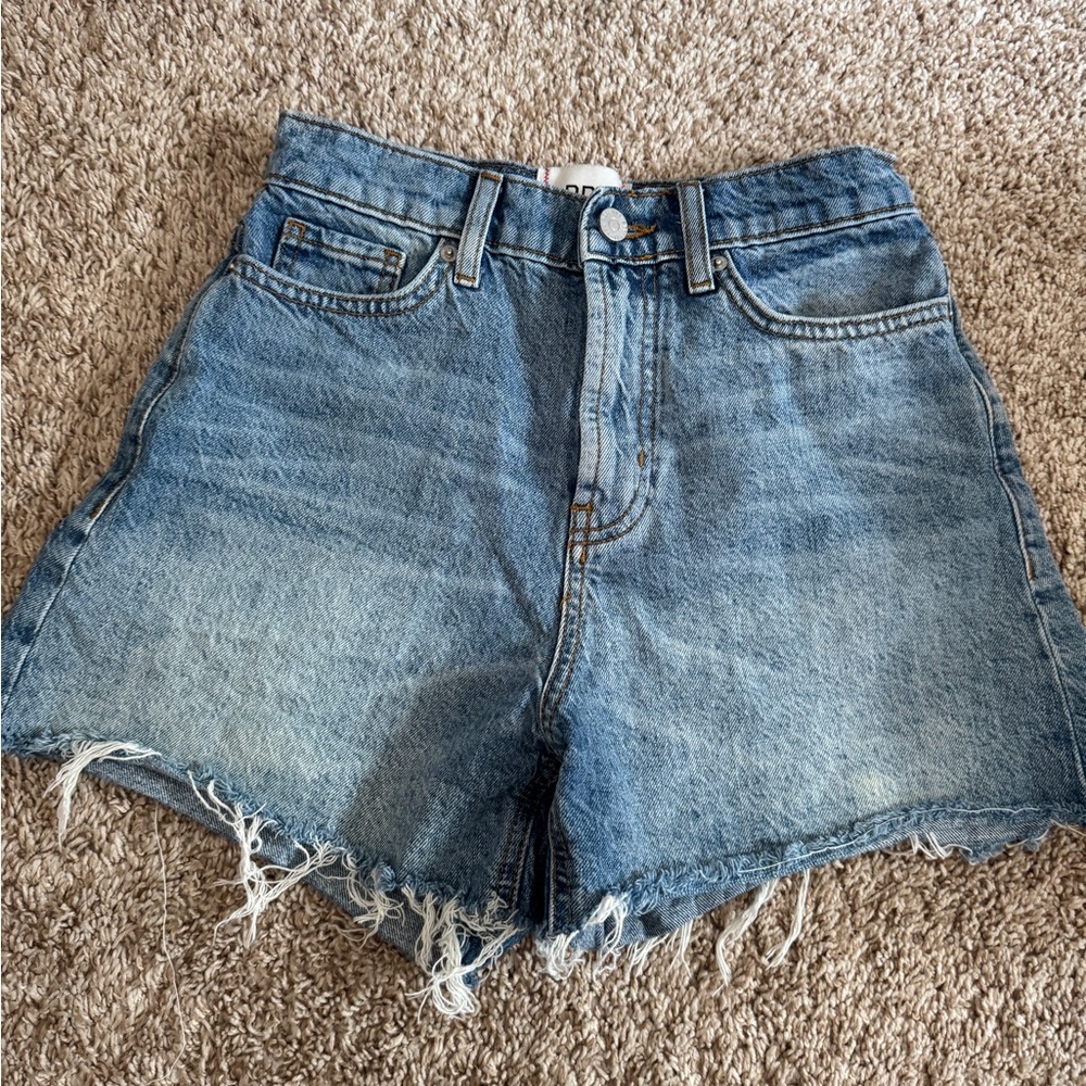 BDG Light Blue Jean Shorts